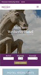 Mobile Screenshot of mercurewetherby.co.uk